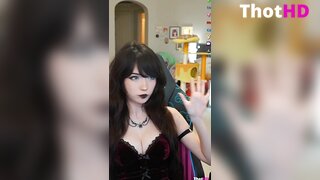 Emiru cleavage pov OF