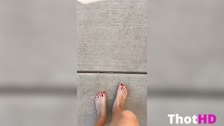 Haliey Welch feet toes female pov Leaked OF