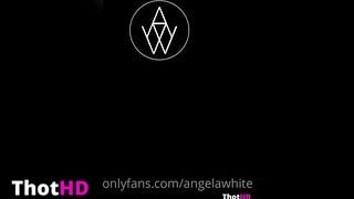 Angela White cleavage Big Tits bg sex blowjob OF Video