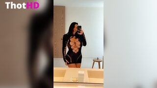 Angela White cleavage Big Tits dress curvy OnlyFans Leak