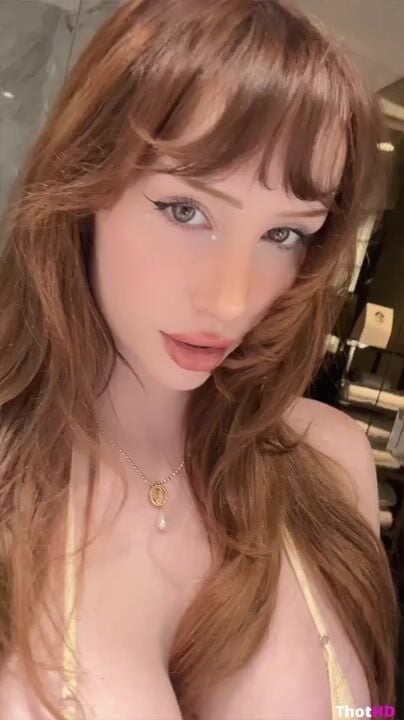 Morgpie Big Tits cleavage tongue out Leaked OF Video