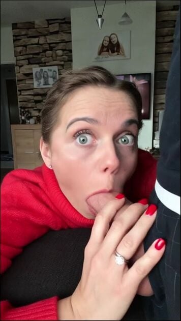 polish milf sucking