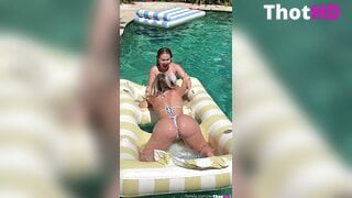 WettMelons bikini pool ass outdoor Video Leak
