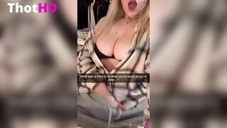 WettMelons cleavage masturbating Big Tits Tits out OF Video