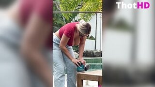 WettMelons cleavage Big Tits bent over downblouse OF