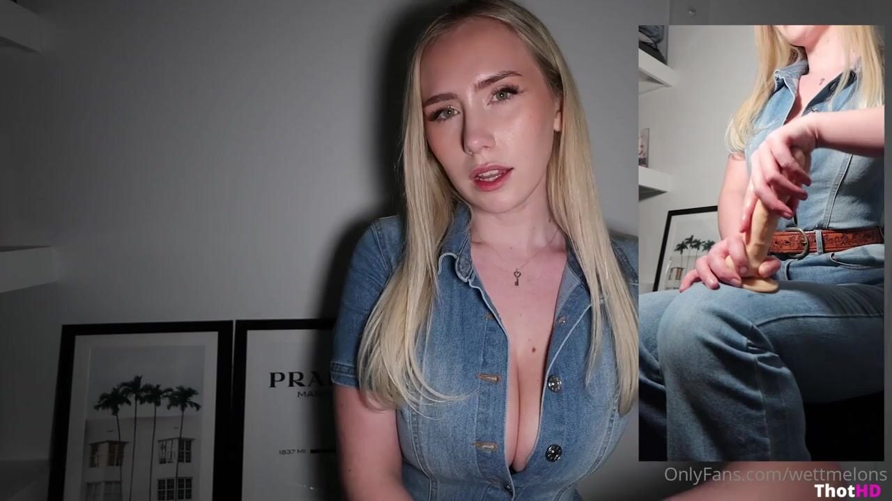 WettMelons saggy Tits cleavage tongue flat chest OnlyFans