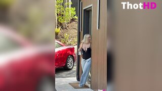 WettMelons outdoor cleavage Big Tits