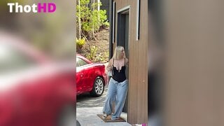 WettMelons outdoor cleavage Big Tits