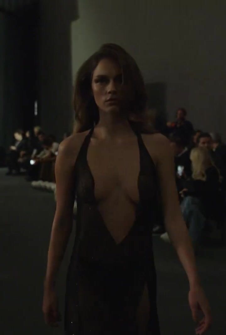 Anna Malygon dress see-through knee boots Leaked OF