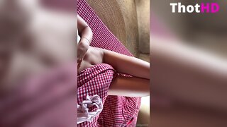 Maligoshik lingerie close-up skinny flat chest OnlyFans