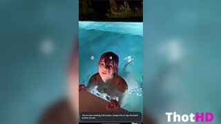 Alina Becker poolside NSFW Video