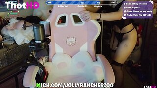 Jollyranch3rzoo thighhighs vibrator mirror ass OF