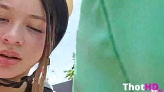Jollyrancherzoo outdoor close-up cleavage Leaked Video