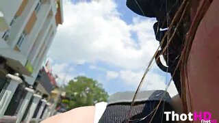 Jollyrancherzoo outdoor close-up cleavage Leaked Video