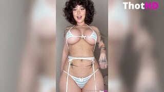 Angel Jessie Big Tits topless micro bikini thighhighs OnlyFans Leak