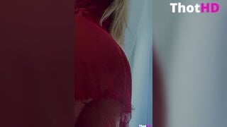 Fayesxh from behind close-up ass dress NSFW Video