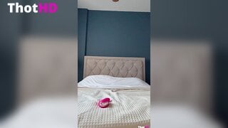 Madygiofficial on bed leotard ass pantyhose NSFW Video