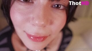 Maimy Nyan cleavage close-up ass braless Leaked Video