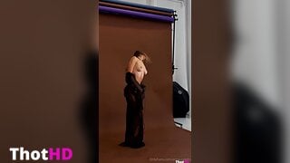 DeanRalphs dress braless high heels nipslip Video Leak