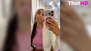 Lazybutnotwithyou pubic hair thighhighs bottomless squatting OnlyFans
