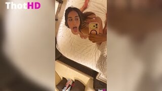 Izzy Green bikini tongue out Leaked OF