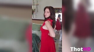 Carmen-rae cleavage Big Tits dress nude OF