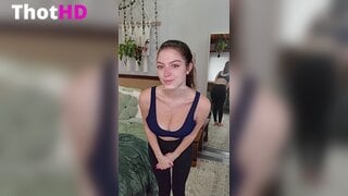Carmen-rae mirror cleavage Big Tits undressing Leaked OF Video