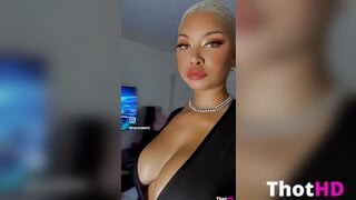 Rio Summers cleavage Big Tits braless