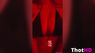 Heyimbee close-up bikini ass cleavage Video Leak
