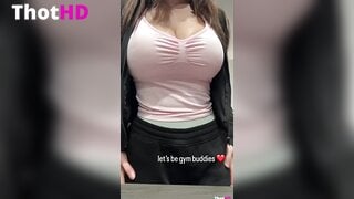 Heyimbee cleavage Big Tits from behind ass OnlyFans Leak