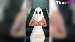 Tabithalookofsky dress cleavage Big Tits Video