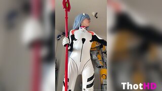 Svperdone bodysuit ass from behind from below OF Video