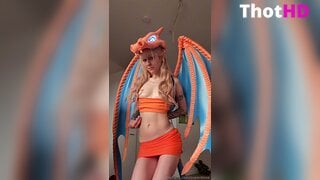 Svperdone spread legs locker room miniskirt from below OF