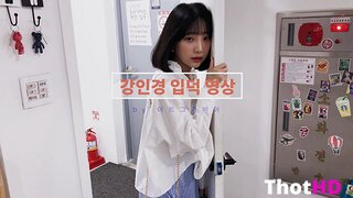 Inkyung bathroom bathtub cleavage towel Leaked Video