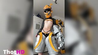Svperdone underboob topless bikini from below NSFW Video