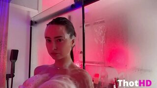 Cece Rose showering wet bathroom nude Leaked OF