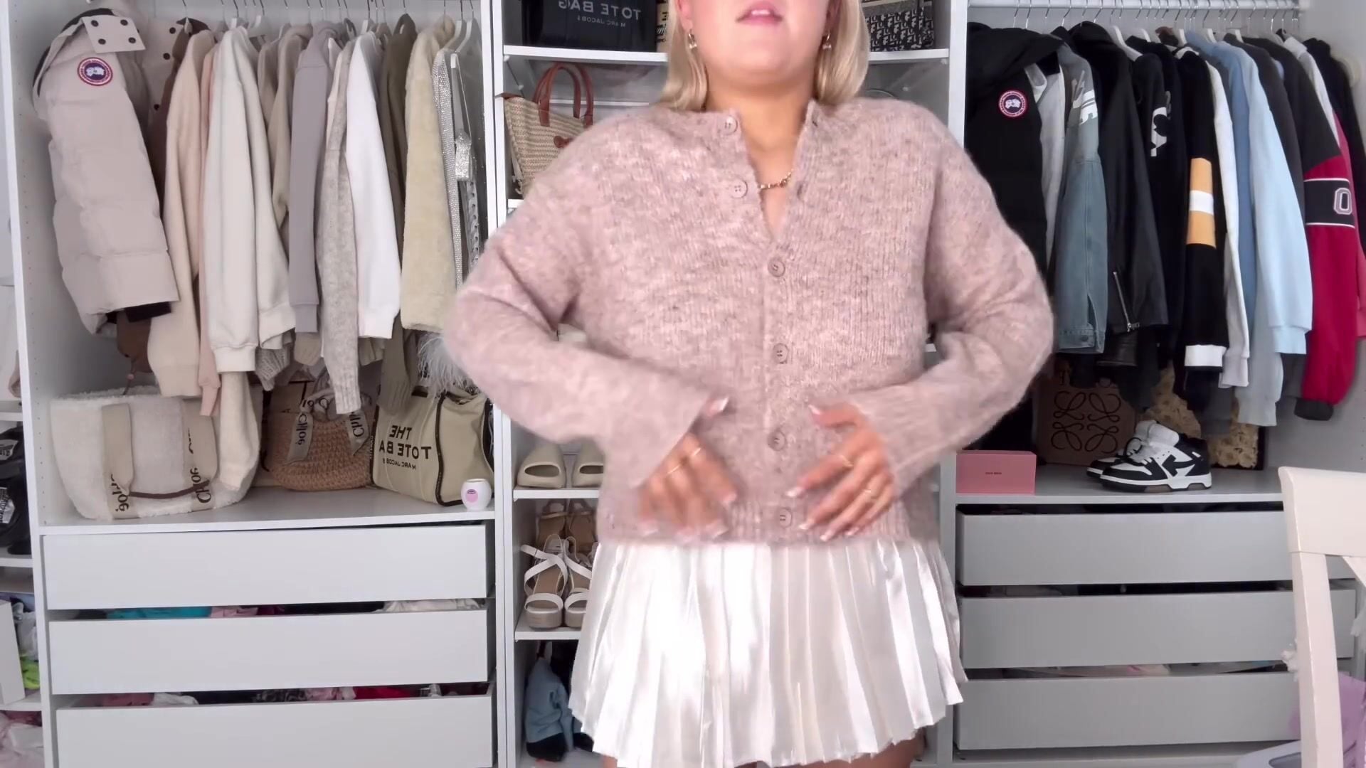 Marsden It dress cleavage Big Tits high heels OF