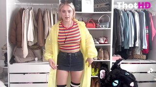 Marsden It halterlose Strümpfe Kleid Dessous Stiefel OnlyFans Leak