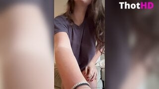 Colleen Sheehan couch from below Huge Tits