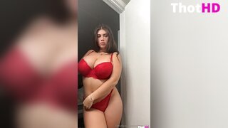 Colleen Sheehan cleavage Big Tits lingerie curvy Video