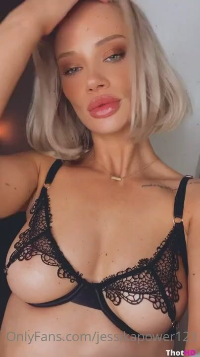 Jessika Power Hot Black Bra onlyfans