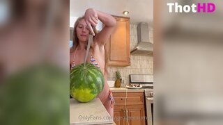 Genie Exum bikini close-up OF Video