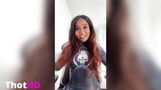 Miaz1234 bodysuit tongue out Video
