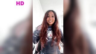 Miaz1234 bodysuit tongue out Video