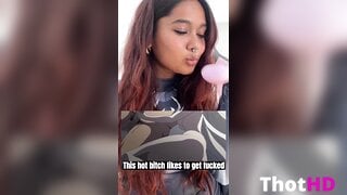 Miaz1234 bodysuit tongue out Video