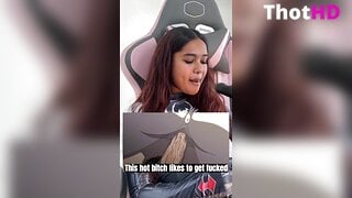 Miaz1234 bodysuit tongue out Video