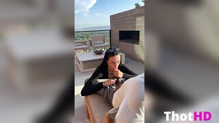 Queenkalinxxx draußen Arsch Sex Blowjob geleakt OnlyFans