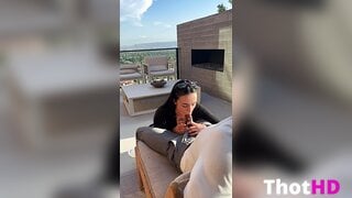 Queenkalinxxx outdoor blowjob bg sex asshole