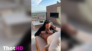 Queenkalinxxx outdoor blowjob bg sex asshole