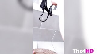 Anne Wuensche Füße Zehen Nahaufnahme Badezimmer OnlyFans Leak